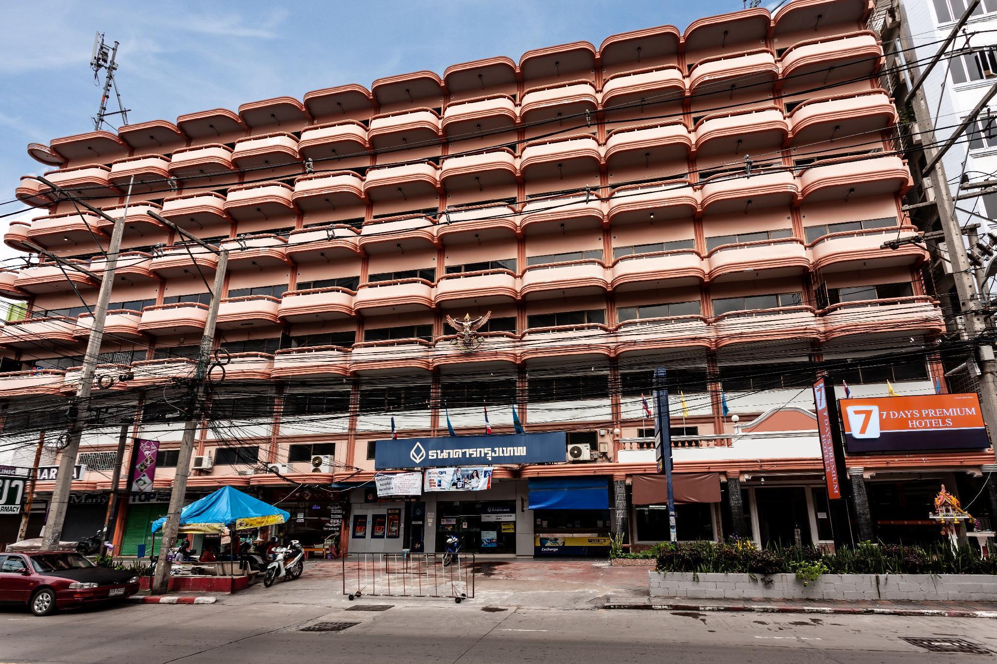 7 Days Premium Hotel Pattaya - SHA Extra Plus Bagian luar foto